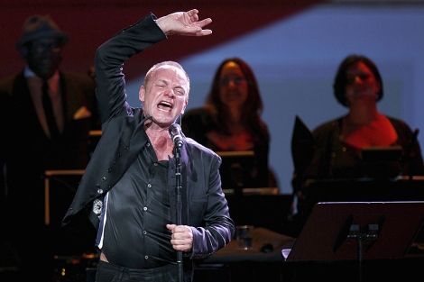 El cantante Sting en un momento de su actuacin en el Carnegie Hall. | Reuters