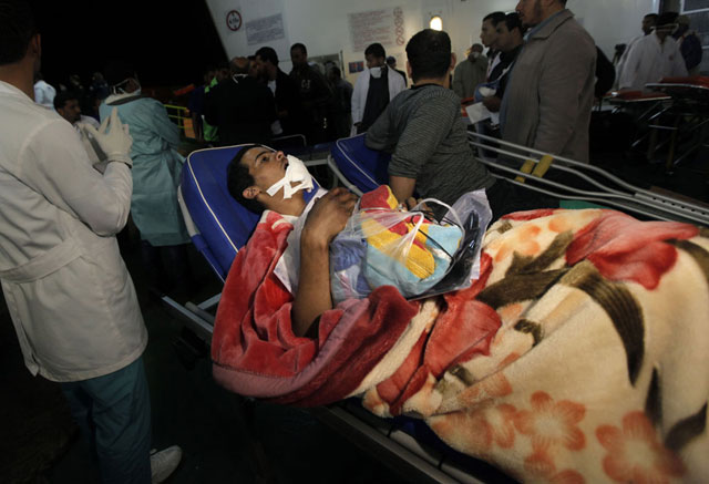 Uno de los heridos en los combates en Misrata. | N.N.