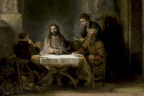 'Los peregrinos de Emas o la cena de Emas' (1648), de Rembrandt. | Efe