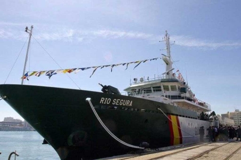 Imagen del buque Ro Segura.