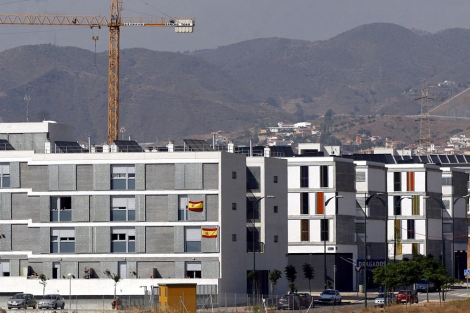 Edificios de VPO en construcción en Málaga. | Carlos Díaz