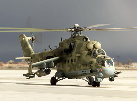 Mi-24 'Hind', en servicio desde los setenta. | Russian Helicopters