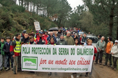 El PSdeG lament la exclusin del Galieiro de la Red Natura. | R.G.