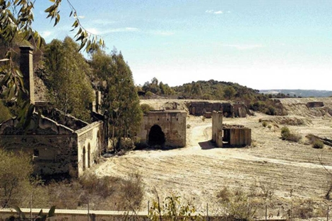 El antiguo poblado minero de Torerera.