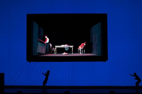 Escena de 'Quartett', la obra dirigida por Susanna Mlkki en la Scala de Miln. | La Scala