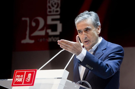 El ministro de la Presidencia, Ramn Juregui, en el Teatro Campos en Bilbao. | Iaki Andrs