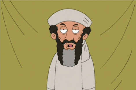 Bin Laden en la serie 'Padre de familia'.