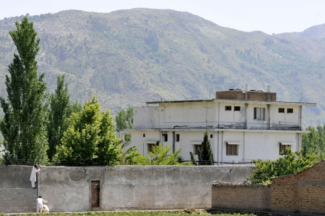 La casa donde se esconda el lder de Al Qaeda en Abbottabad. | Afp