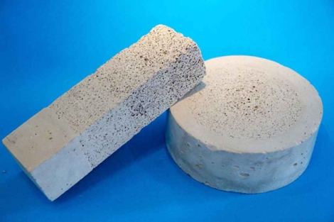 Prototipos de piezas de cemento fabricadas con impresoras 3D por el Programa de Tecnologa de la Construccin en el MIT, dirigido por Jonh Fernndez. | Steven Keating y Timothy Cooke