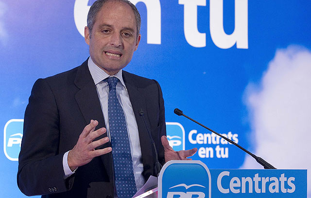 El presidente de la Generalitat, Francisco Camps. | B. Pajares