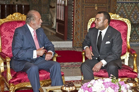 Don Juan Carlos y Mohamed VI, durante su encuentro. | Efe