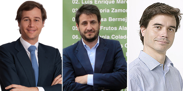 Gonzlez Terol (PP), ngel Galindo (APB) y Pablo Nieto (PSOE)