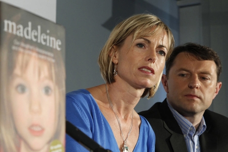 Kate y Gerry McCann durante la presentacin del libro 'Madeleine'. | Reuters