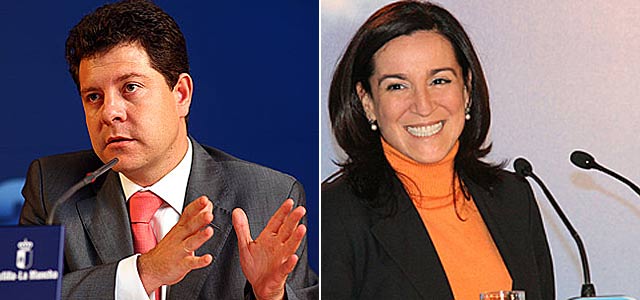 Emiliano Garca-Page (PSOE) y Paloma Barredo (PP).