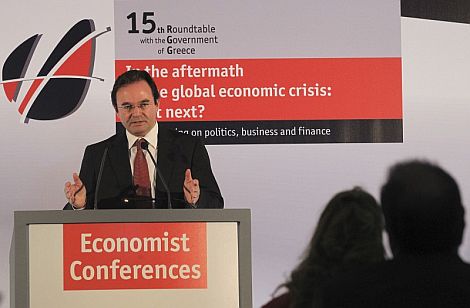 El ministro de Finanzas griego George Papaconstantinou. | Efe