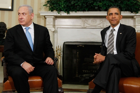 Obama y Netanyahu, en el Despacho Oval. | AP