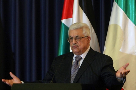 Abu Mazen, durante una inetrevencin el pasado da 16 en Beln. | Afp
