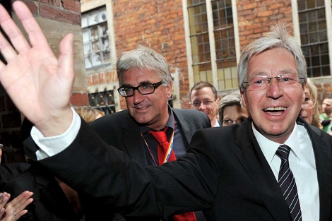 Boehnrsen, candidato del SPD, gran triunfador de los comicios. | Afp