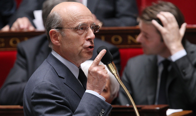 Alain Jupp, ministro de Asuntos Exteriores francs, se dirige a la Asamblea Nacional. | Afp