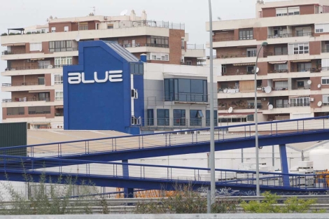 El club Blue del polgono de La Azucarera que ha generado la polmica con los vecinos de la zona. | A. Pastor
