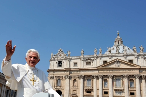 El Santo Padre, Benedicto XVI, en la Ciudad del Vaticano. | Afp