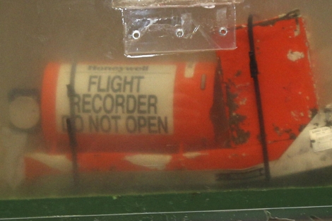 Una de las cajas negras del avión siniestrado. | Ap