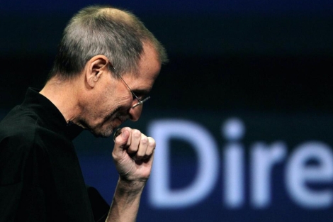 Steve Jobs, en una imagen de archivo durante la presentación del iPad2. | Afp