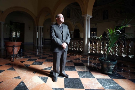 El expresidente de Cajasur y ahora obispo auxiliar de Sevilla, Santiago Gmez Sierra. | Conchitina