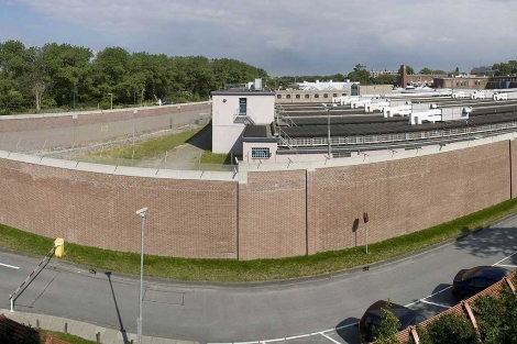 Vista area de la prisin de Scheveningen, donde est encerrado Ratko Mladic. | Afp