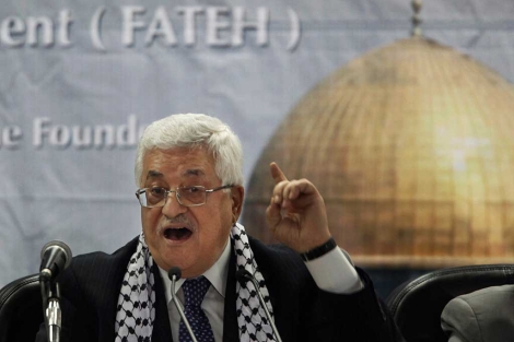 El lder de la Autoridad Nacional Palestina, Abu Mazen, en Beln. | Efe