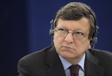 El presidente de la Comisión Europea, José Manuel Durao Barroso, en la Eurocámara. | Efe