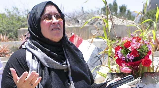 Leila Said, la madre del joven Jaled Said. | Reuters