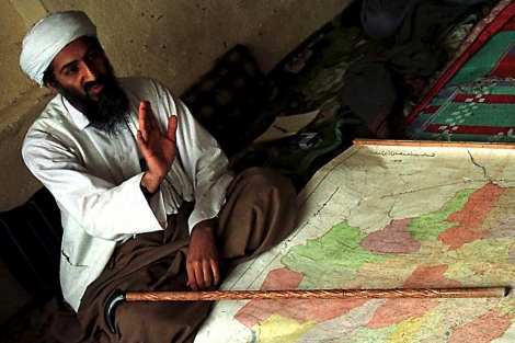 Osama bin Laden en una imagen de 1998, cuando estaba oculto en Afganistn. | Ap