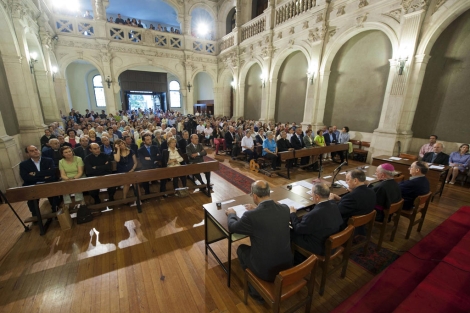 El arzobispo de Burgos preside la sesin de apertura de la beatificacin. | Ical