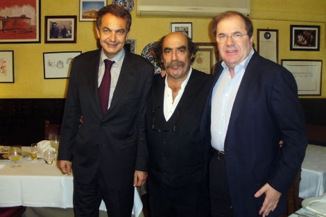 Rodrguez Zapatero, Lera y Herrera en El Labrador. | Ical