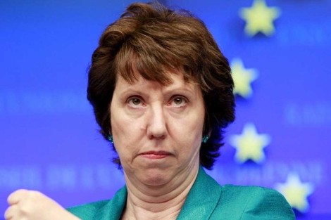 La jefa de la diplomacia de la UE, Catherine Ashton, en Bruselas. | Efe