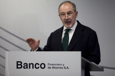 El presidente de Bankia, Rodrigo Rato. | R. Crdenas