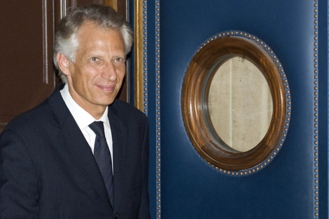 El ex primer ministro francs, Dominique de Villepin. | G. Fuentes