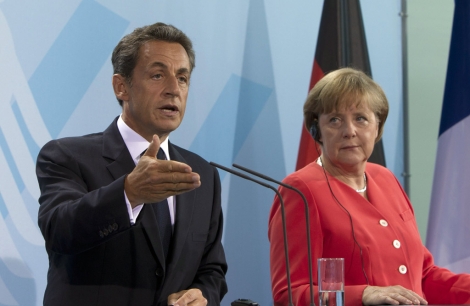 Angela Merkel y Nicolas Sarkozy. | Ap