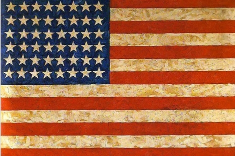 'Flag', de Jasper Johns.