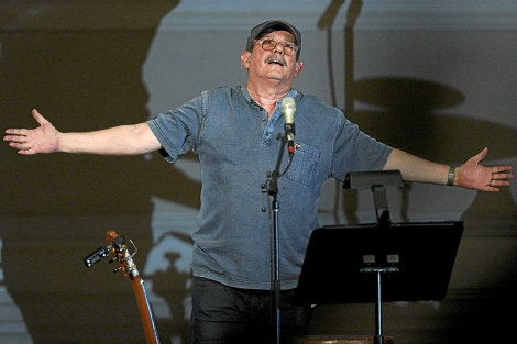 Silvio Rodrguez, durante una actuacin en Nueva York en 2010. | Reuters