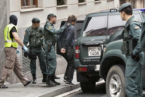 Detenciones llevadas a cabo en Bilbao. | Efe
