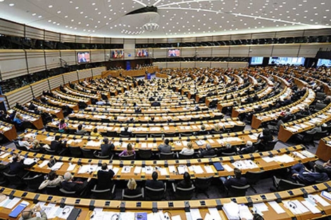 El Parlamento europeo en Bruselas. | Afp