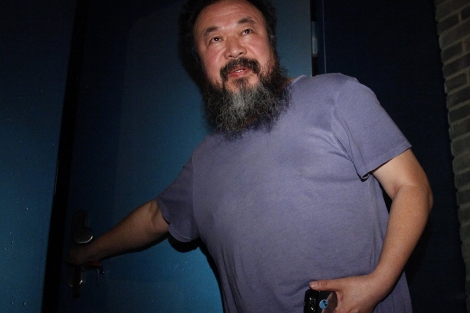 El artista chino Ai Weiwei tras su liberacin. | AP