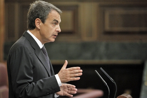 Jos Luis Rodrguez Zapatero en el debate del estado de la Nacin. | Jos Aym