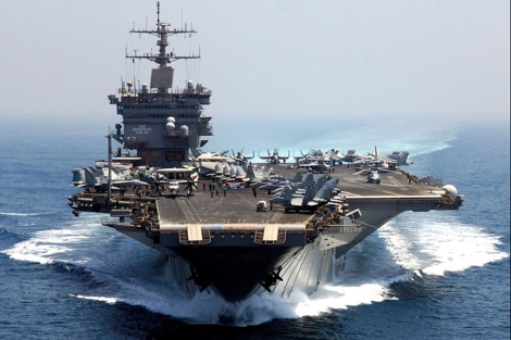 Imagen de perfil de facebook del portaaviones USS Enterprise