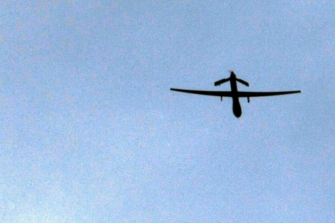 Un 'drone', los aviones- espa que utiliza EEUU para luchar contra la insurgencia talibn. | Afp