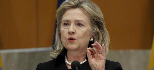 La secretaria de Estado norteamericana, Hillary Clinton. | Reuters