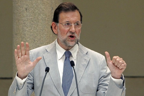 El presidente del Partido Popular, Mariano Rajoy.