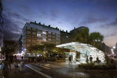 Un estudio noruego hará el diseño de las bocas del Metro de Donostialdea |  País Vasco 